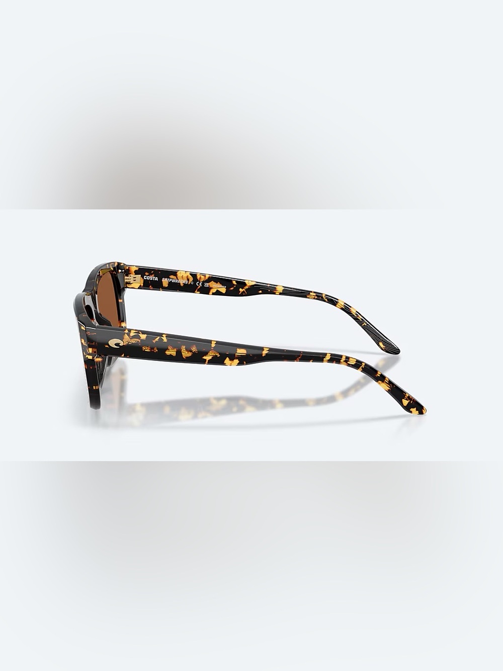 New in Box Costa Del Mar Shipwrecks Tortoise Shell Sunglasses - Picture 3 of 6